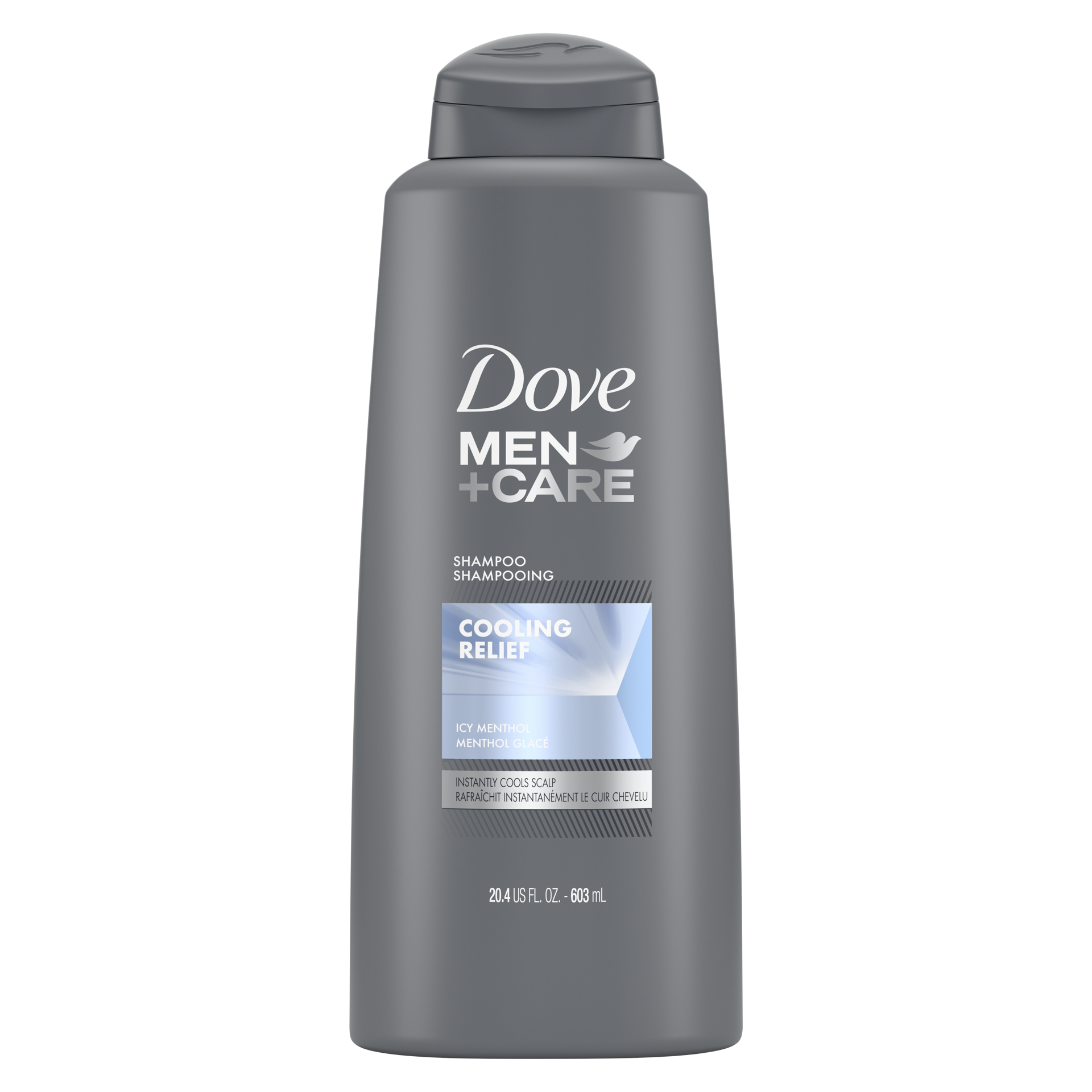 slide 4 of 4, Dove Men+Care Fortifying Shampoo Cooling Relief, 20.4 oz, 20.40 oz