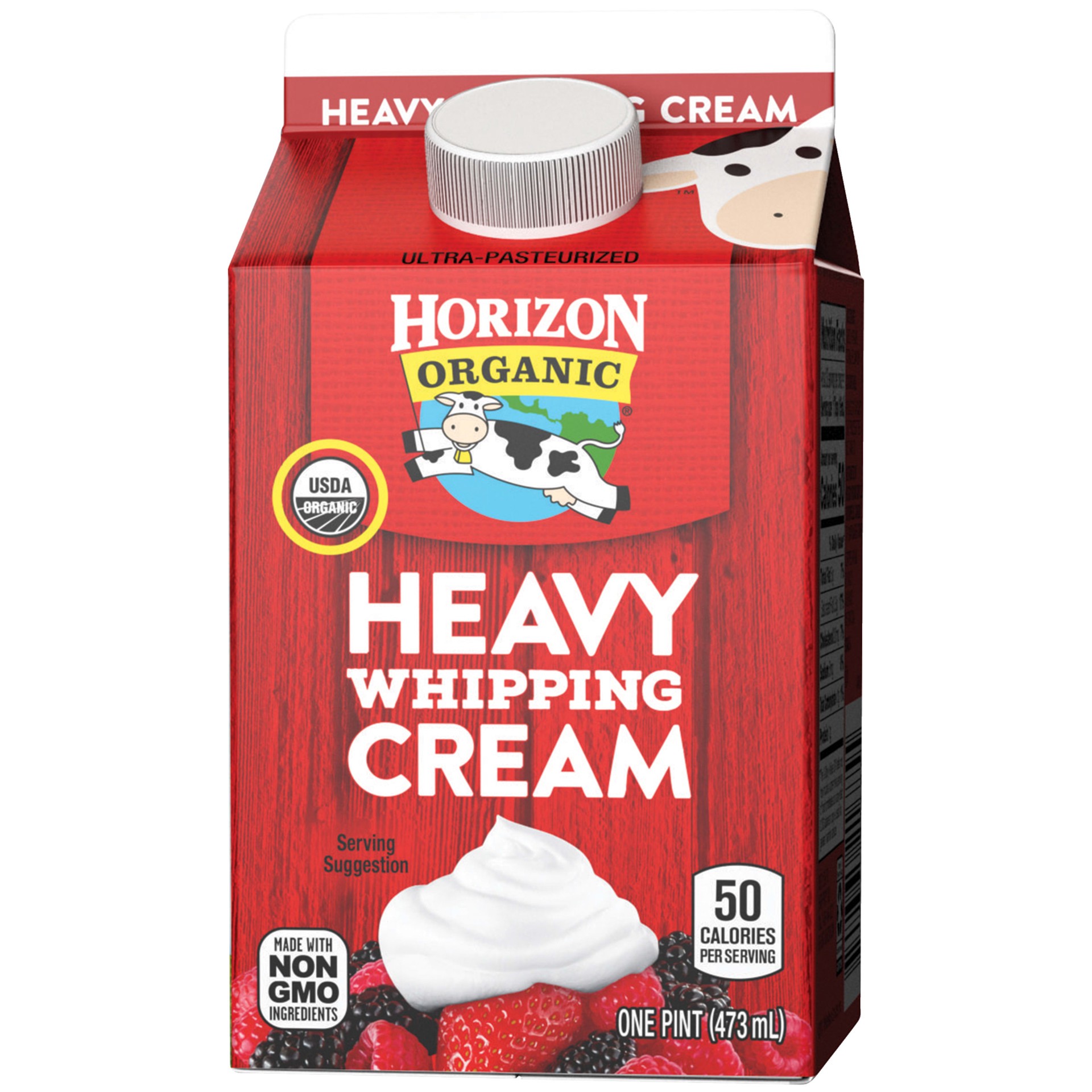 slide 4 of 4, Horizon Organic Heavy Whipping Cream, 16 oz., 16 fl oz