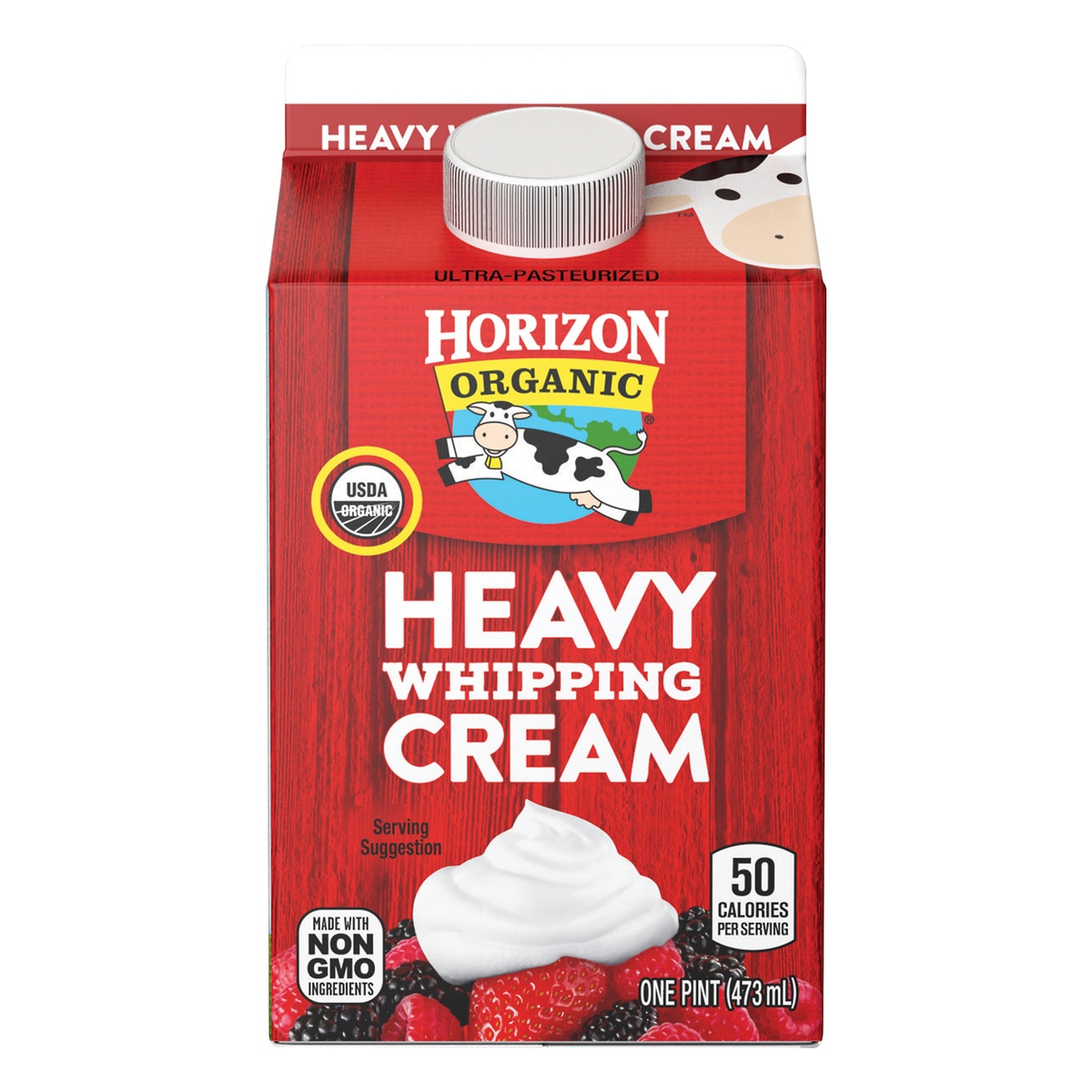 slide 1 of 1, Horizon Organic Heavy Whipping Cream, 16 oz