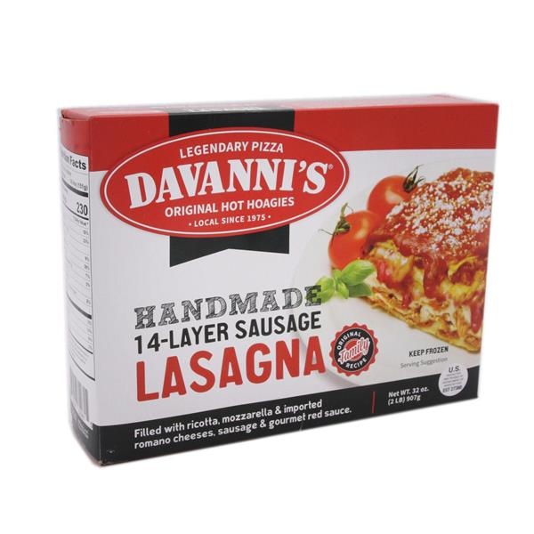 slide 1 of 1, Davanni's Lasagna, 32 oz
