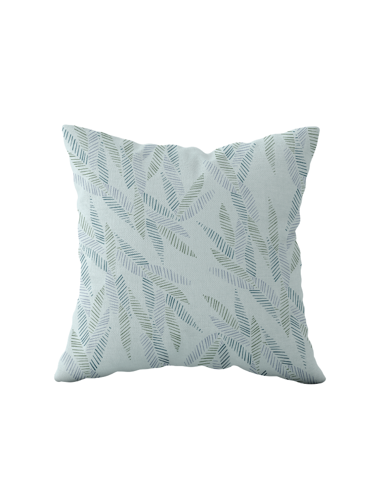 slide 1 of 1, SDS for HD Designs Mod Leaf Beach Outdoor Pillow, 19 in x 19 in