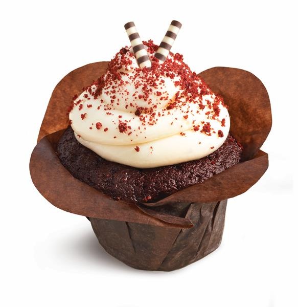 slide 1 of 1, Hy-Vee Red Velvet Cupcake, 3 oz