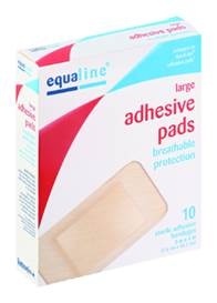 slide 1 of 1, Equaline Strip Adhesive, 10 ct; 3/4 in