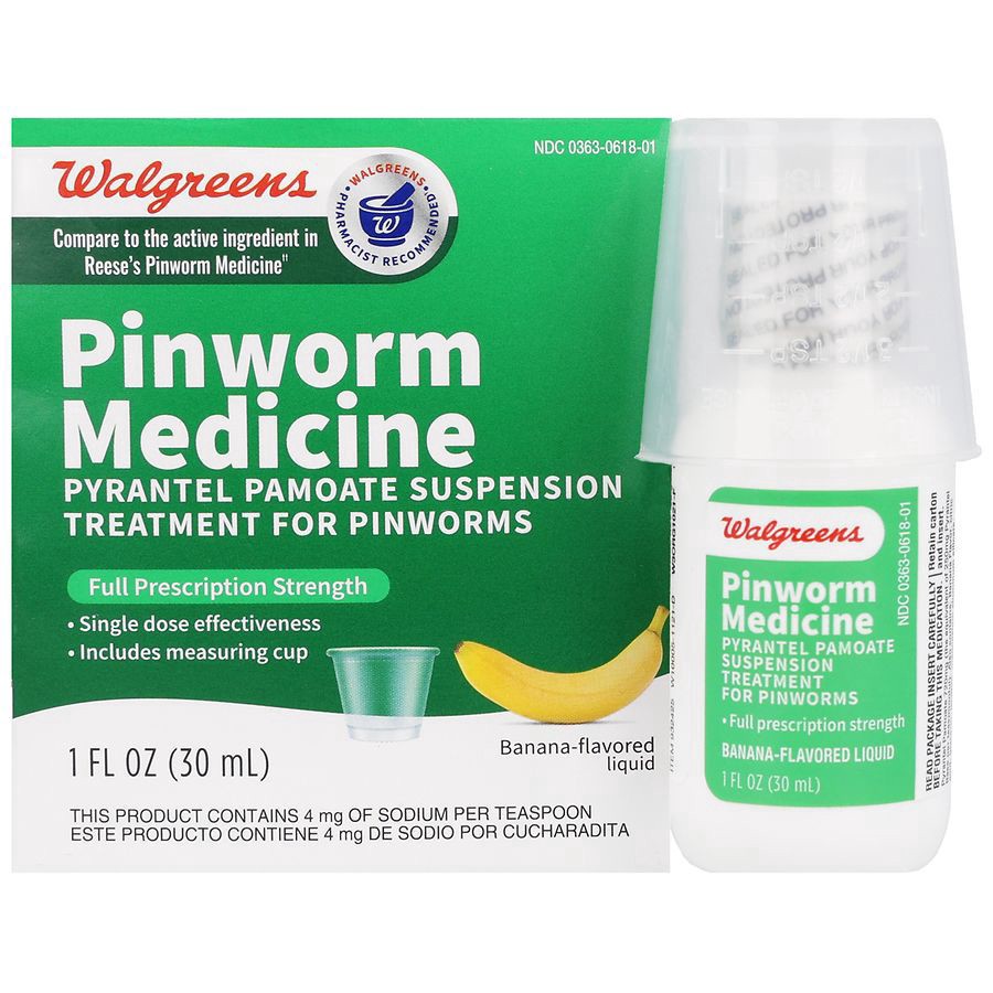 slide 3 of 5, Walgreens Pinworm Medicine, 1 fl oz