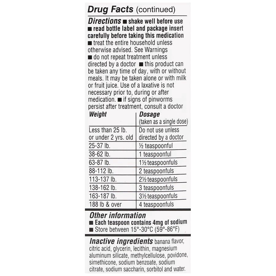 slide 2 of 5, Walgreens Pinworm Medicine, 1 fl oz
