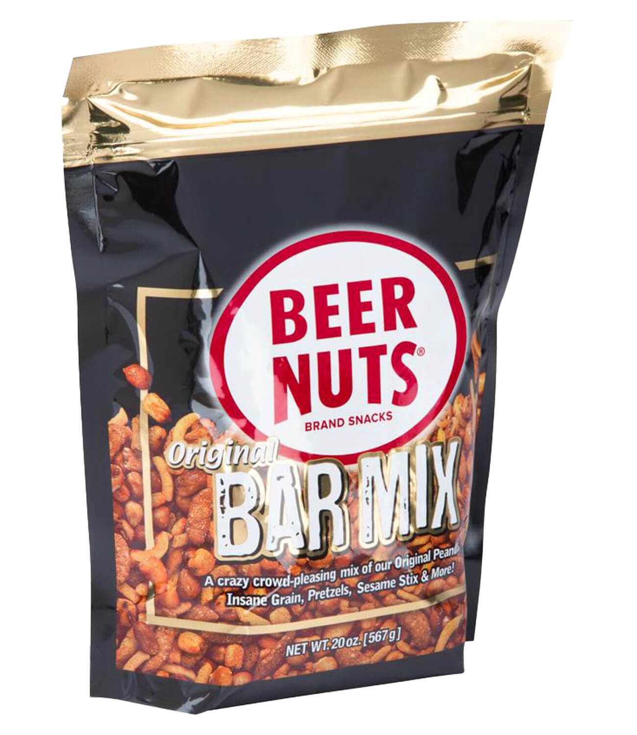 slide 1 of 1, BEER NUTS Original Bar Mix, 32 oz