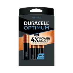 Duracell Optimum Alkaline Batteries, 1.5V AAA