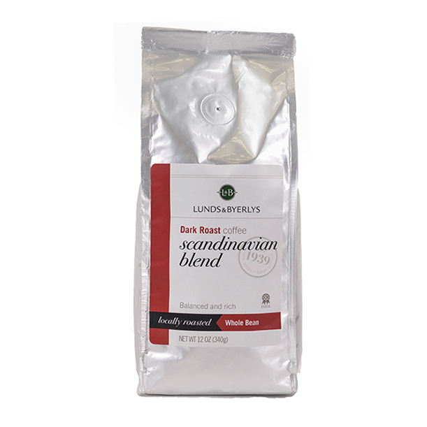 slide 1 of 1, L&B Whole Bean Scandinavian Blend Coffee - 12 oz, 12 oz