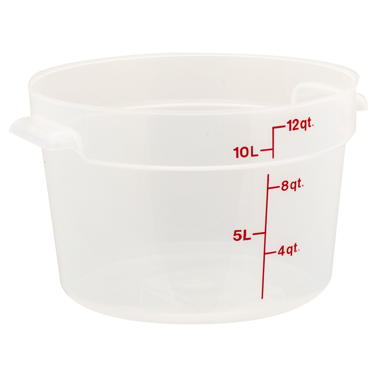 slide 5 of 9, Cambro Round Translucent 12 Quart Food Container 1 ea, 1 ct