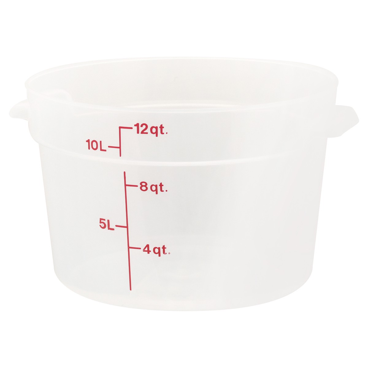 slide 4 of 9, Cambro Round Translucent 12 Quart Food Container 1 ea, 1 ct