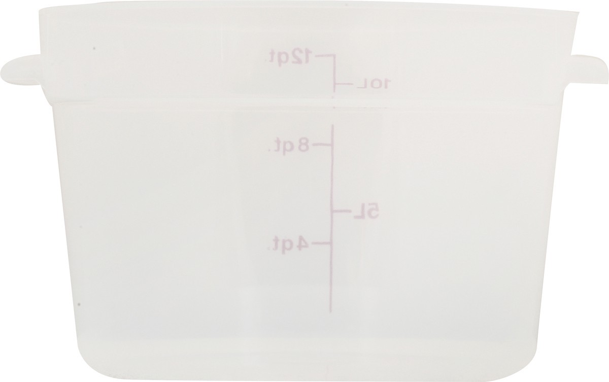 slide 6 of 9, Cambro Round Translucent 12 Quart Food Container 1 ea, 1 ct
