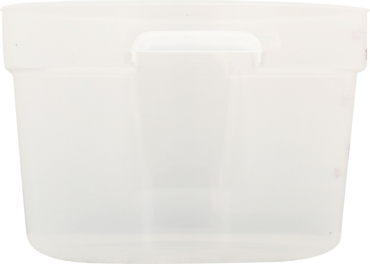slide 7 of 9, Cambro Round Translucent 12 Quart Food Container 1 ea, 1 ct
