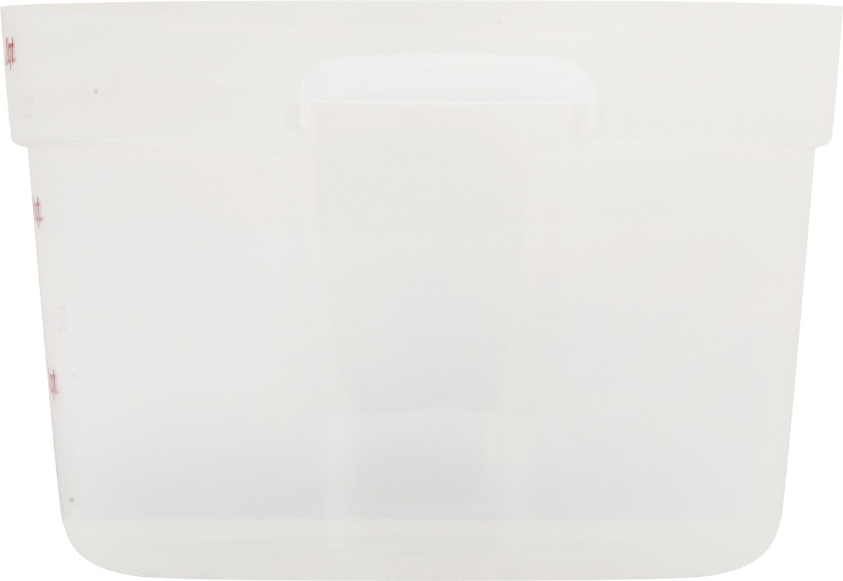 slide 2 of 9, Cambro Round Translucent 12 Quart Food Container 1 ea, 1 ct