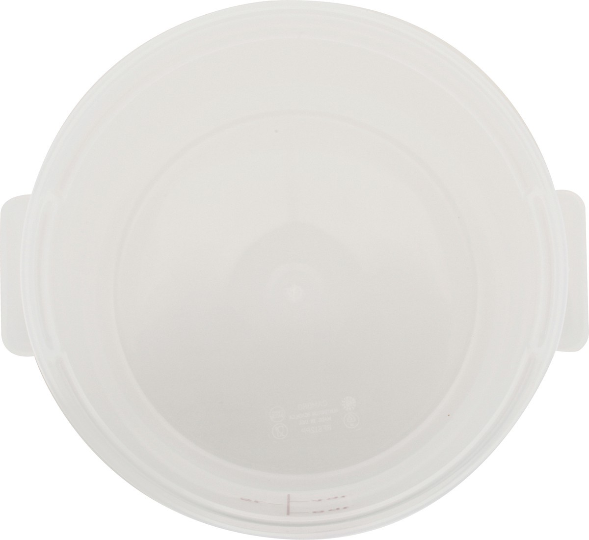 slide 9 of 9, Cambro Round Translucent 12 Quart Food Container 1 ea, 1 ct