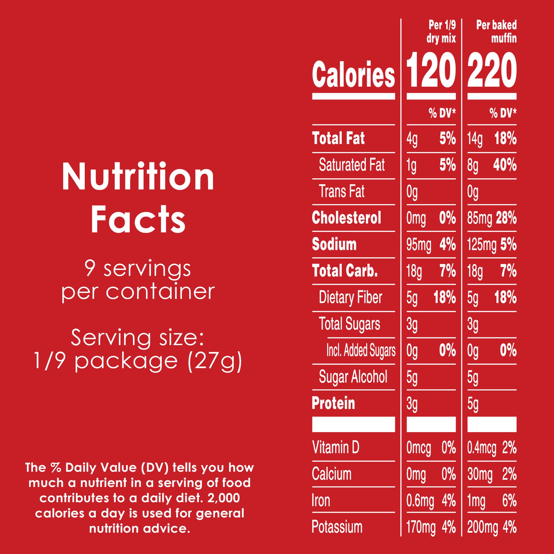 slide 4 of 5, Duncan Hines Keto Friendly Blueberry Muffin Mix, 8.5 oz., 8.5 oz