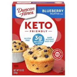 Duncan Hines Keto Friendly Blueberry Muffin Mix, 8.5 oz.