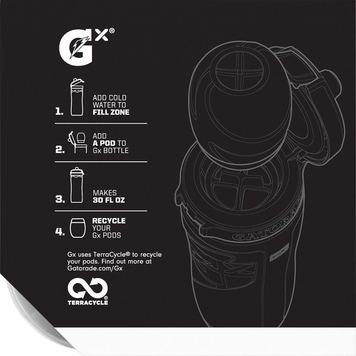 slide 2 of 5, Gatorade Pods Thirst Quencher Concentrate Concentrate Glacier Cherry Naturally Flavored 3.25 Fl Oz 4 count Pod, 4 ct