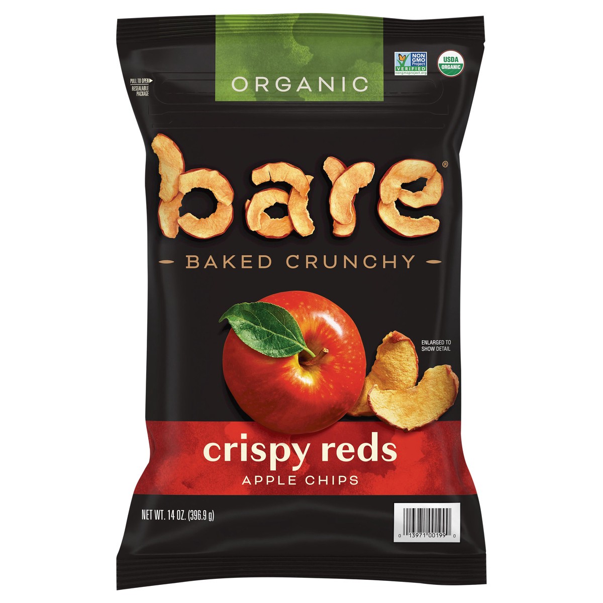 slide 1 of 10, Bare Apple Chips, 