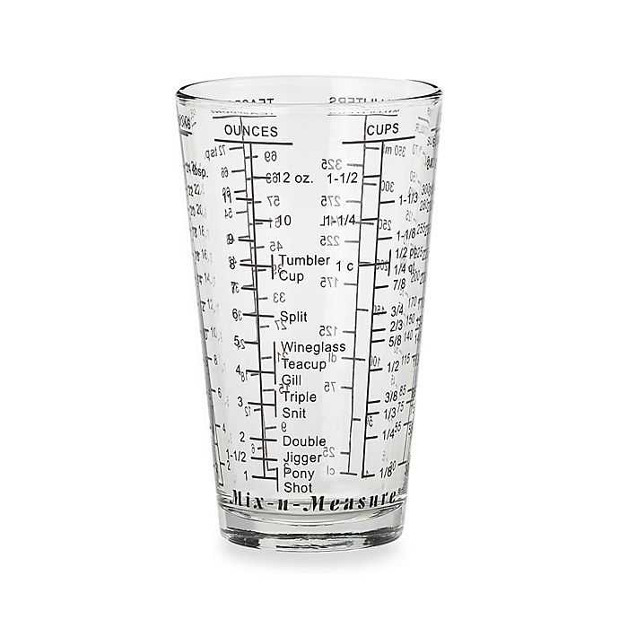 slide 1 of 1, Mix-n-Measure Multi-Purpose Glass Measuring Cup, 1 ct