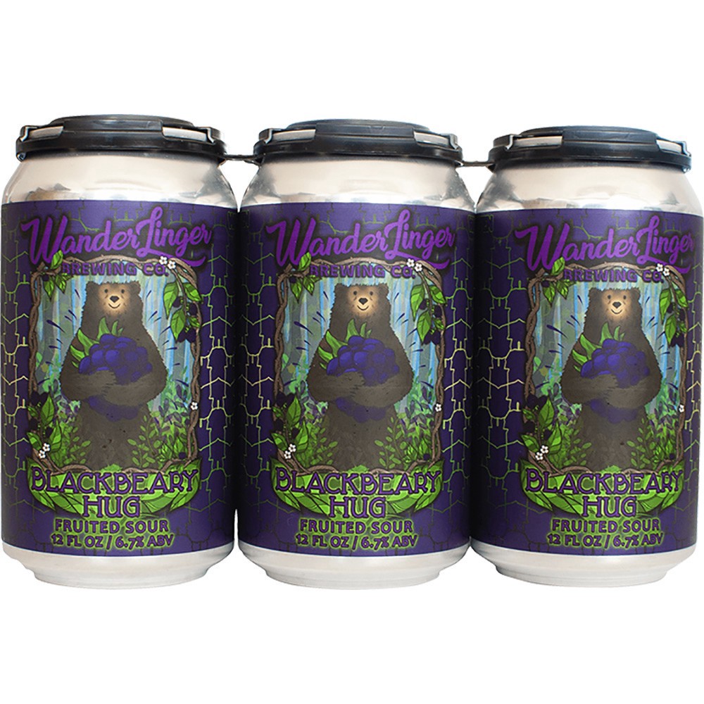 slide 1 of 1, Wanderlinger Blackbeary Hug, 6 ct; 12 oz