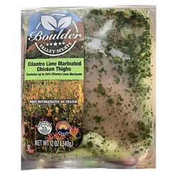 Colorado Chicken Thighs Boneless Cilantro 12 Oz - 12 OZ