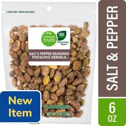 Simple Truth® Salt and Pepper Pistachio Kernels, 6 oz