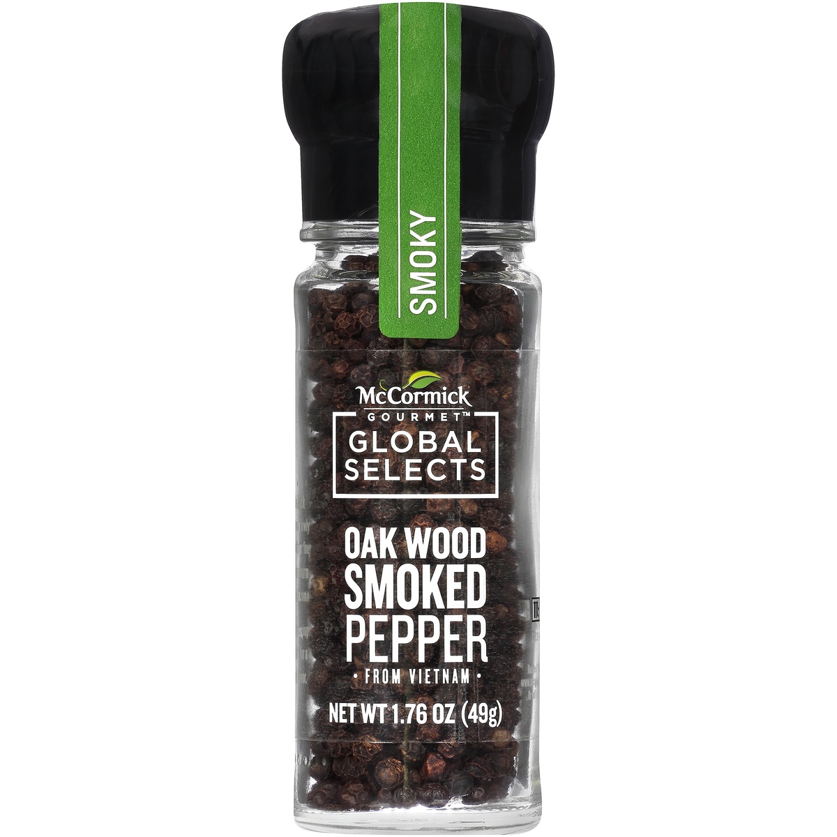 slide 1 of 7, McCormick Gourmet Global Selects Oak Wood Smoked Pepper from Vietnam, 1.76 oz