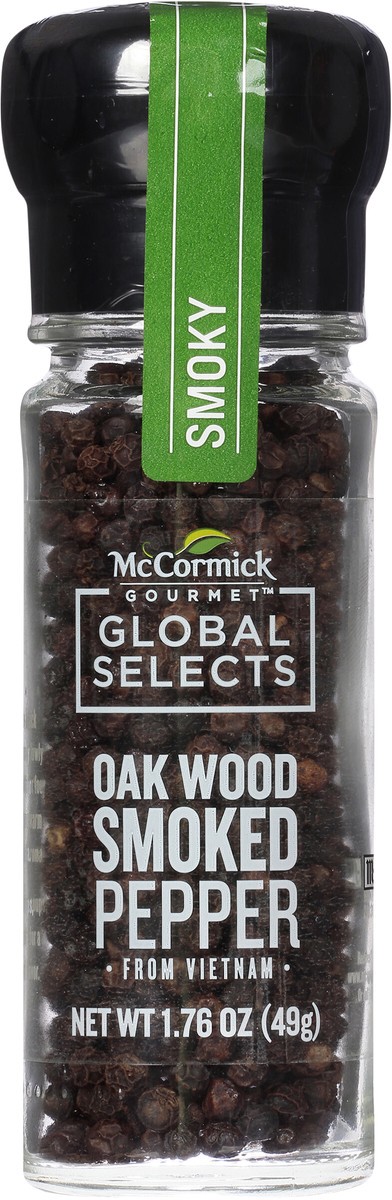 slide 3 of 7, McCormick Gourmet Global Selects Oak Wood Smoked Pepper from Vietnam, 1.76 oz, 1.76 oz