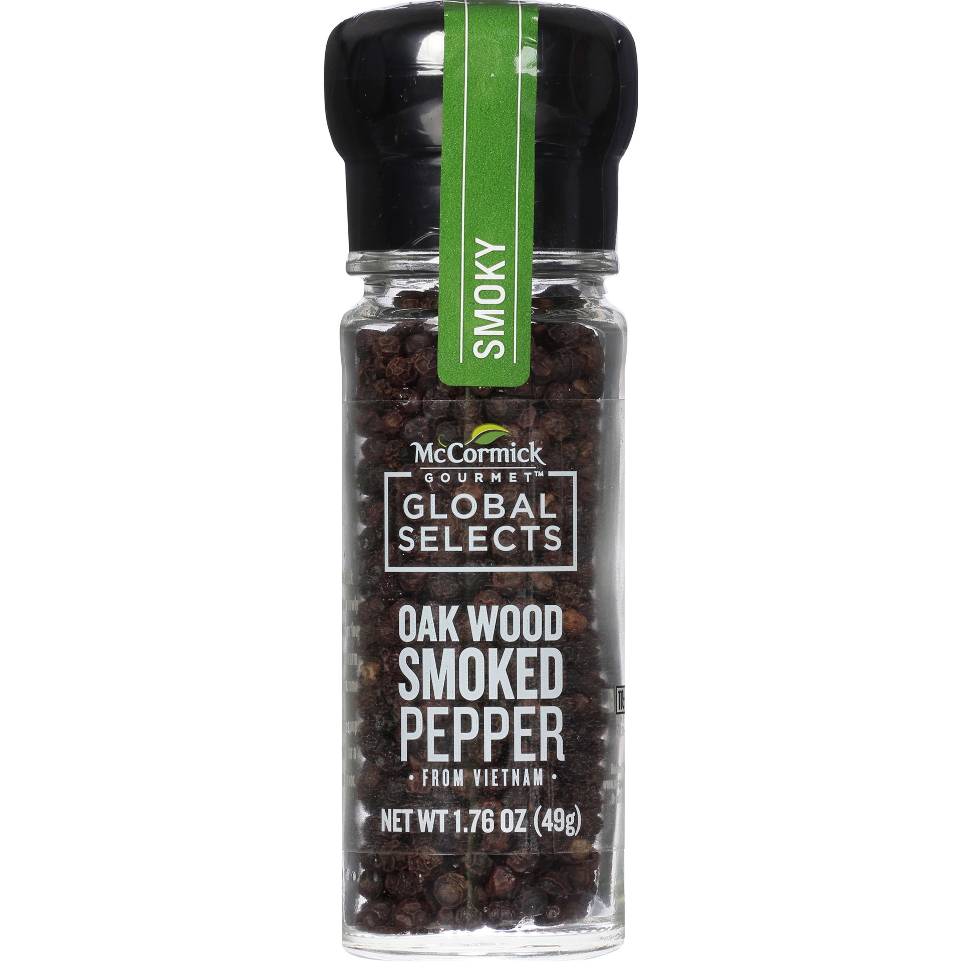 slide 1 of 7, McCormick Gourmet Global Selects Oak Wood Smoked Pepper from Vietnam, 1.76 oz, 1.76 oz