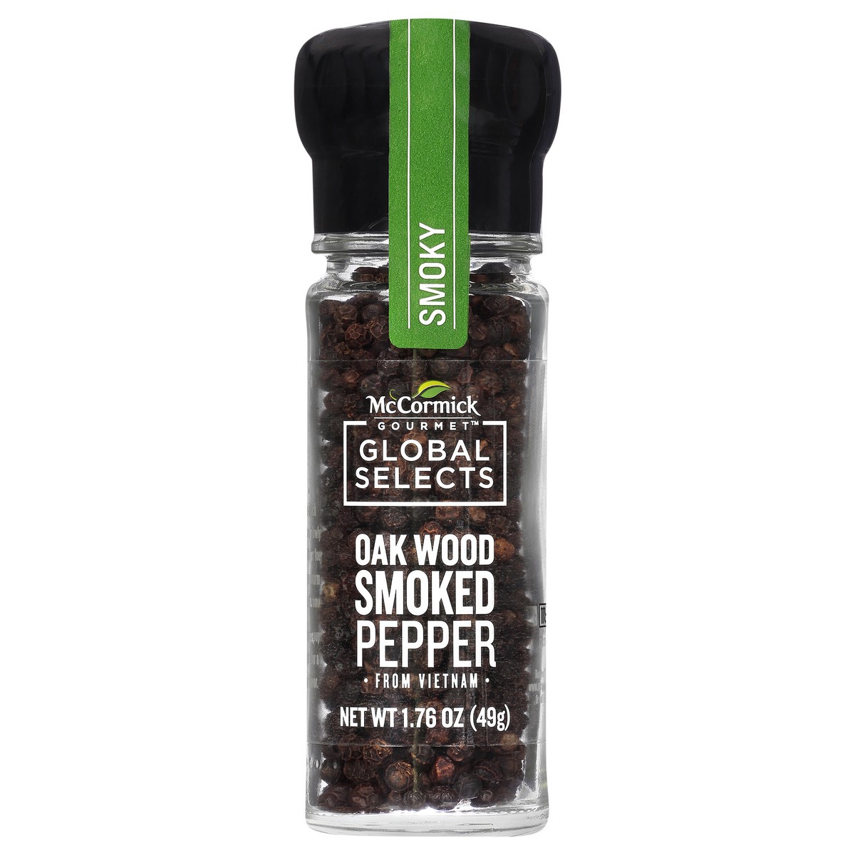 slide 1 of 7, McCormick Gourmet Global Selects Oak Wood Smoked Pepper from Vietnam, 1.76 oz, 1.76 oz