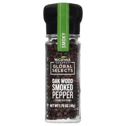 McCormick Gourmet Global Selects Oak Wood Smoked Pepper from Vietnam, 1.76 oz
