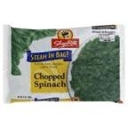 slide 1 of 1, ShopRite Chopped Spinach, 12 oz