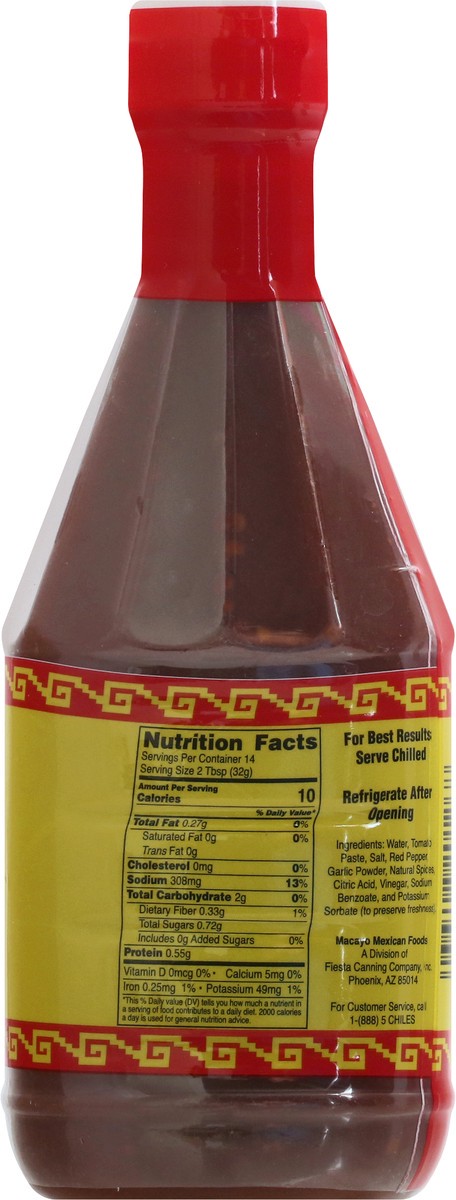 slide 8 of 9, Macayo's Mexican Style Hot Taco Sauce & Chip Dip 16 oz, 16 oz