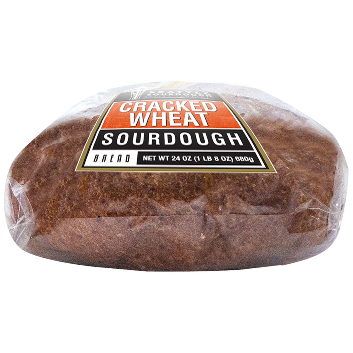 slide 5 of 6, Franz Cracked Wheat Suordough, 24 oz