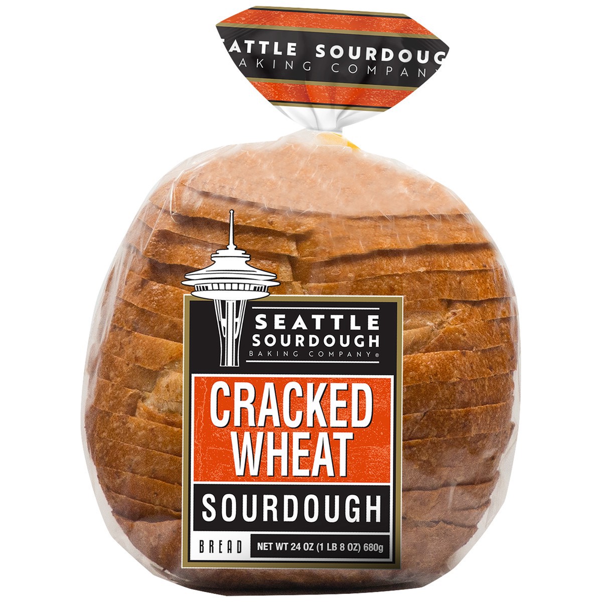 slide 2 of 6, Franz Cracked Wheat Suordough, 24 oz