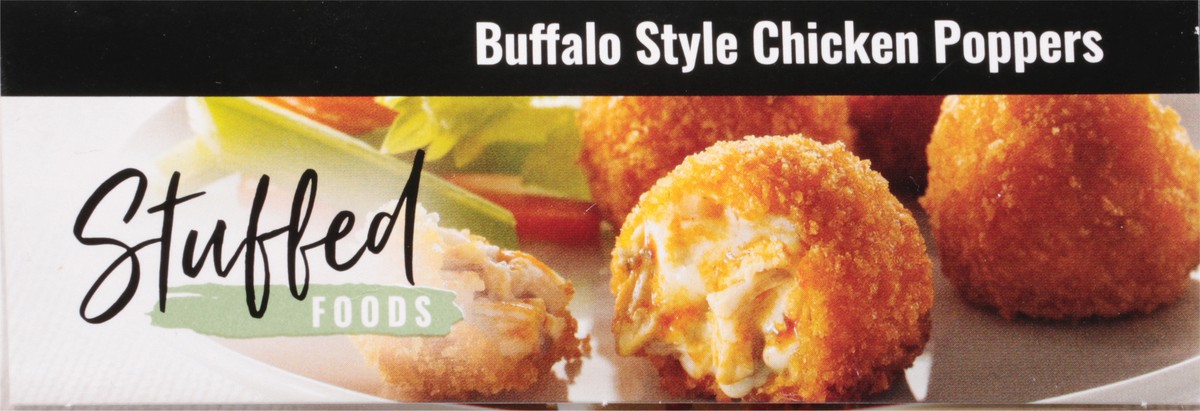 slide 6 of 12, Stuffed Foods Buffalo Style Chicken Poppers 9.75 oz, 9.75 oz