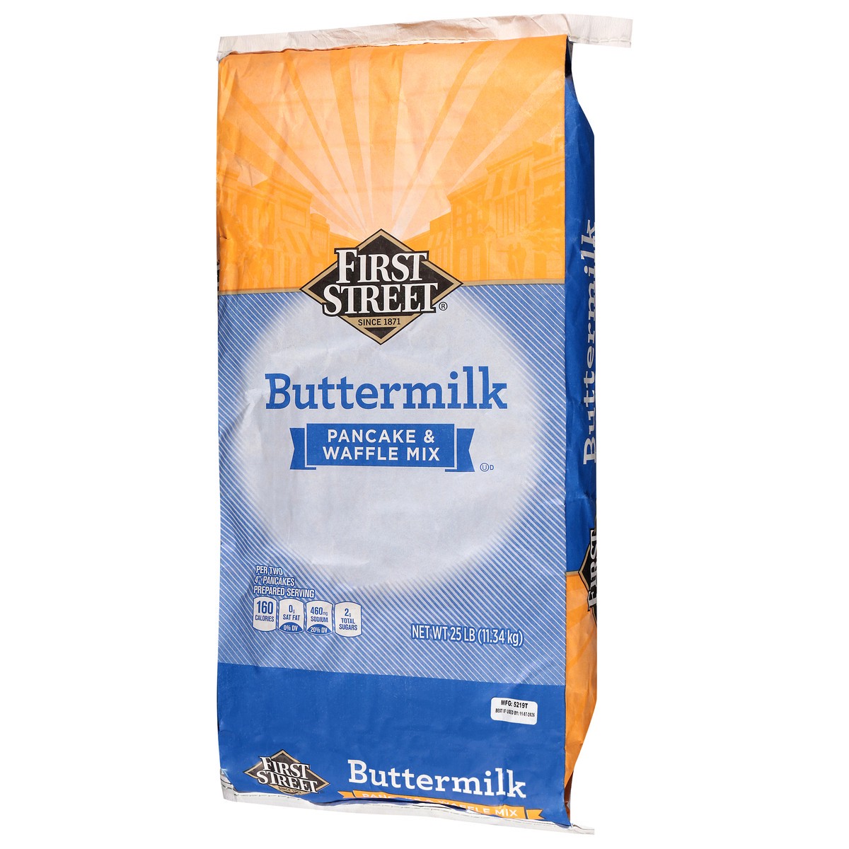 slide 2 of 4, First Street Buttermilk Pancake Mix, 25 lb