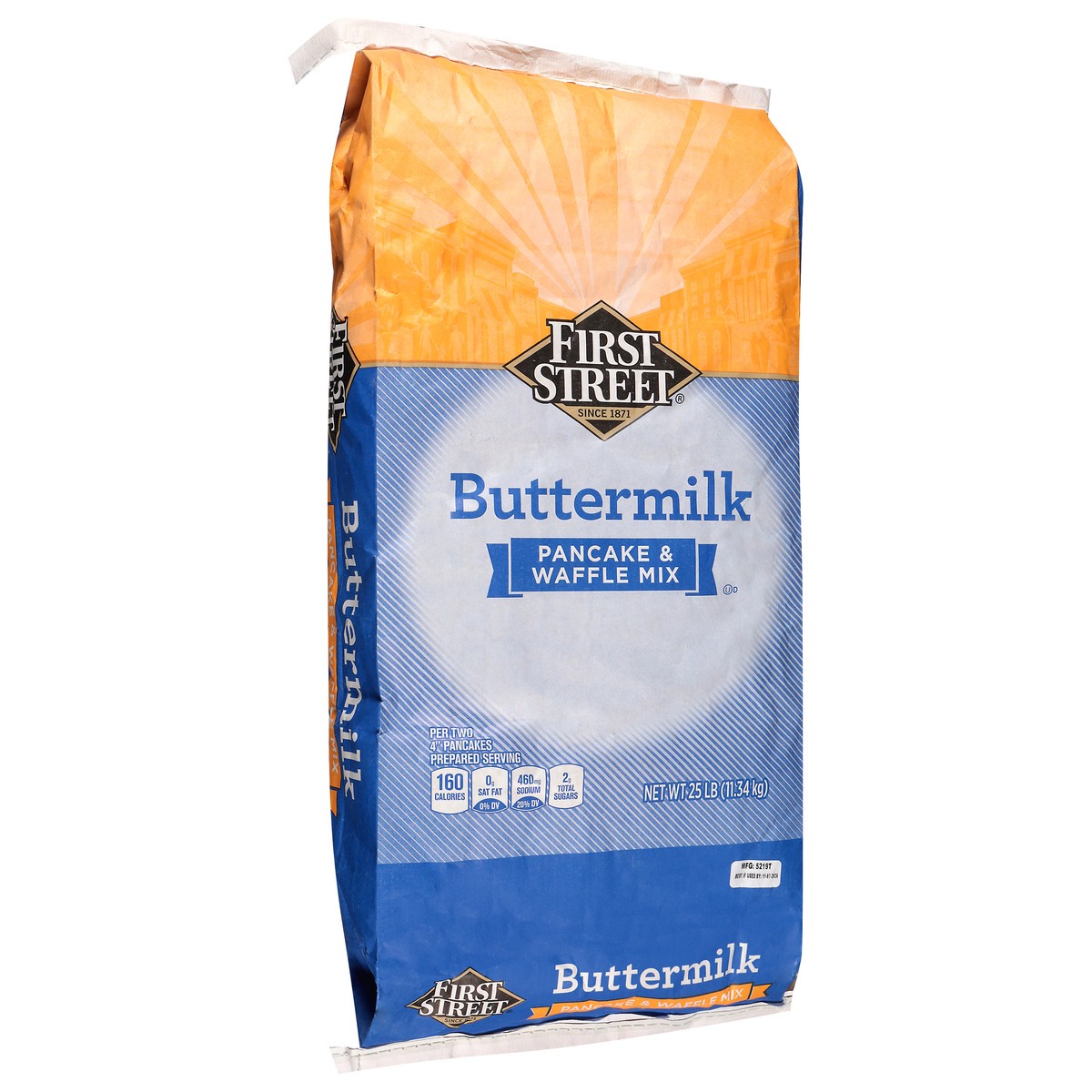 slide 4 of 4, First Street Buttermilk Pancake Mix, 25 lb