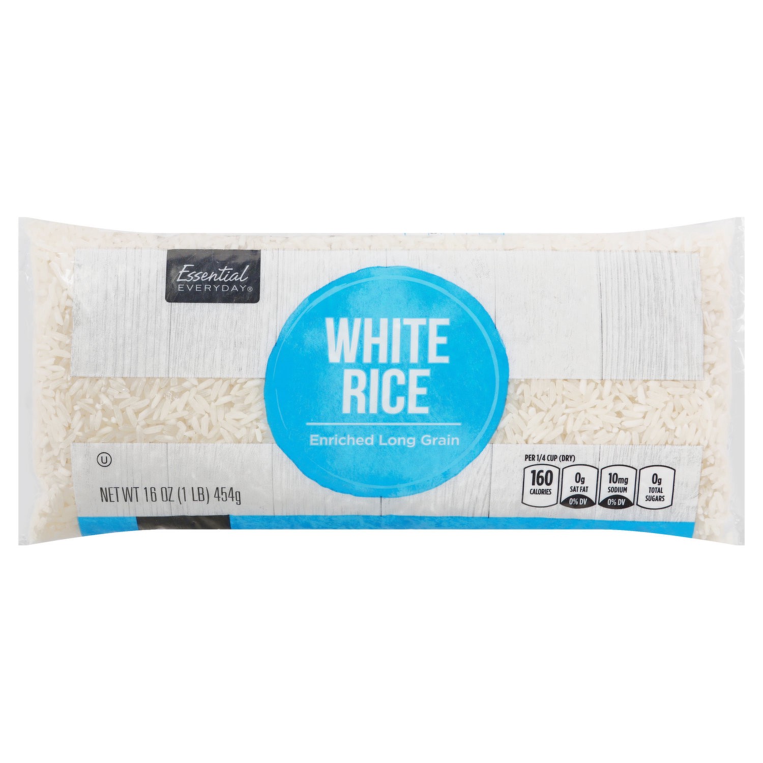 slide 1 of 1, Essential Everyday Long Grain White Rice, 1 lb