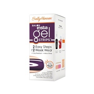 slide 1 of 1, Sally Hansen Salon Insta-Gel Strips, Troublemaker, 0.23 oz