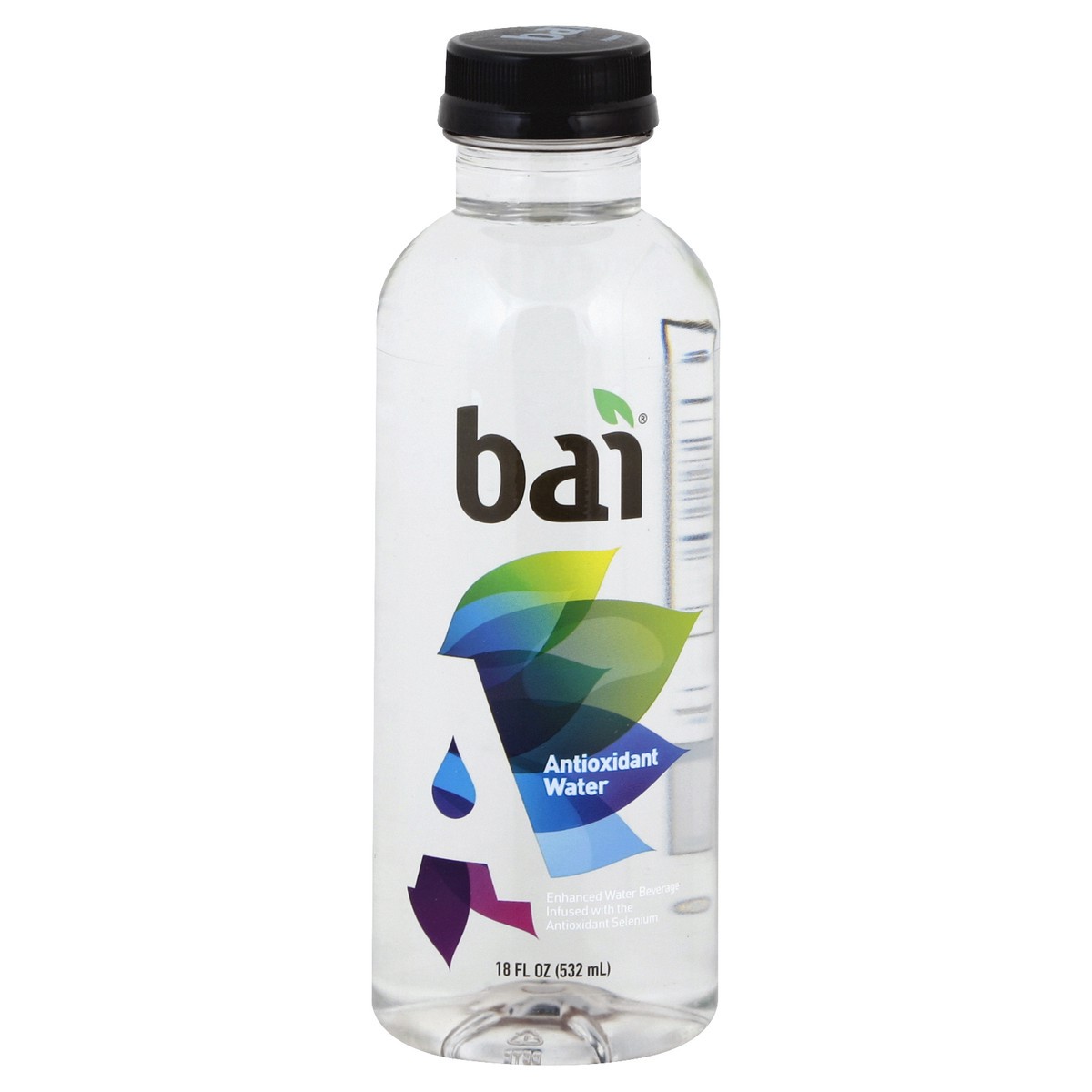 slide 2 of 3, Bai Antioxidant Water, Infused with the Antioxidant Mineral Selenium, 18 Fluid Ounce Bottle, 18 fl oz