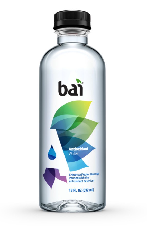 slide 1 of 3, Bai Antioxidant Water, Infused with the Antioxidant Mineral Selenium, 18 Fluid Ounce Bottle, 18 fl oz