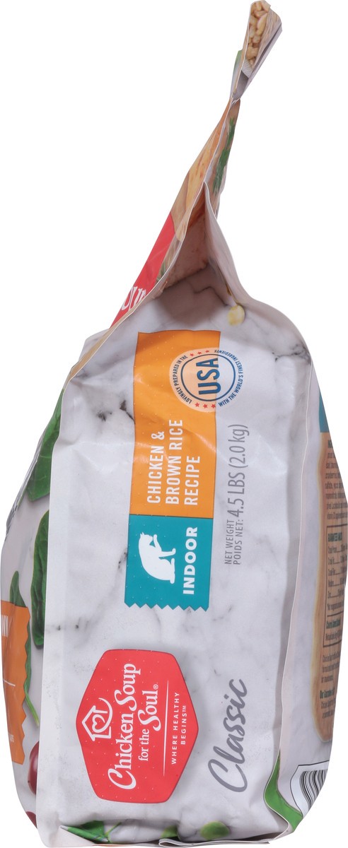 slide 5 of 14, Chicken Soup For The Soul Where Healthy Begins Indoor Classic Chicken & Brown Rice Recipe Cat Food 4.5 lb, 4.5 lb