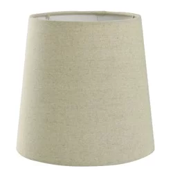 StyleCraft Round Hardback Shade - Tan
