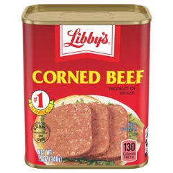 Libby's Corned Beef, 14g Protein Per Serving, Canned Meat, 12 oz. Can