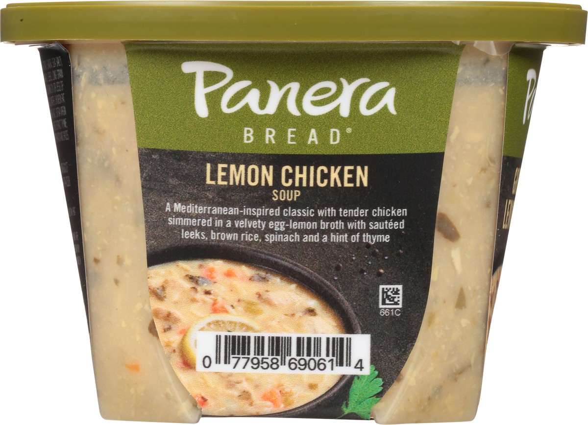 slide 10 of 11, Panera Bread Greek Style Chicken Soup, 16 OZ Soup Cup (Gluten Free), 16 oz