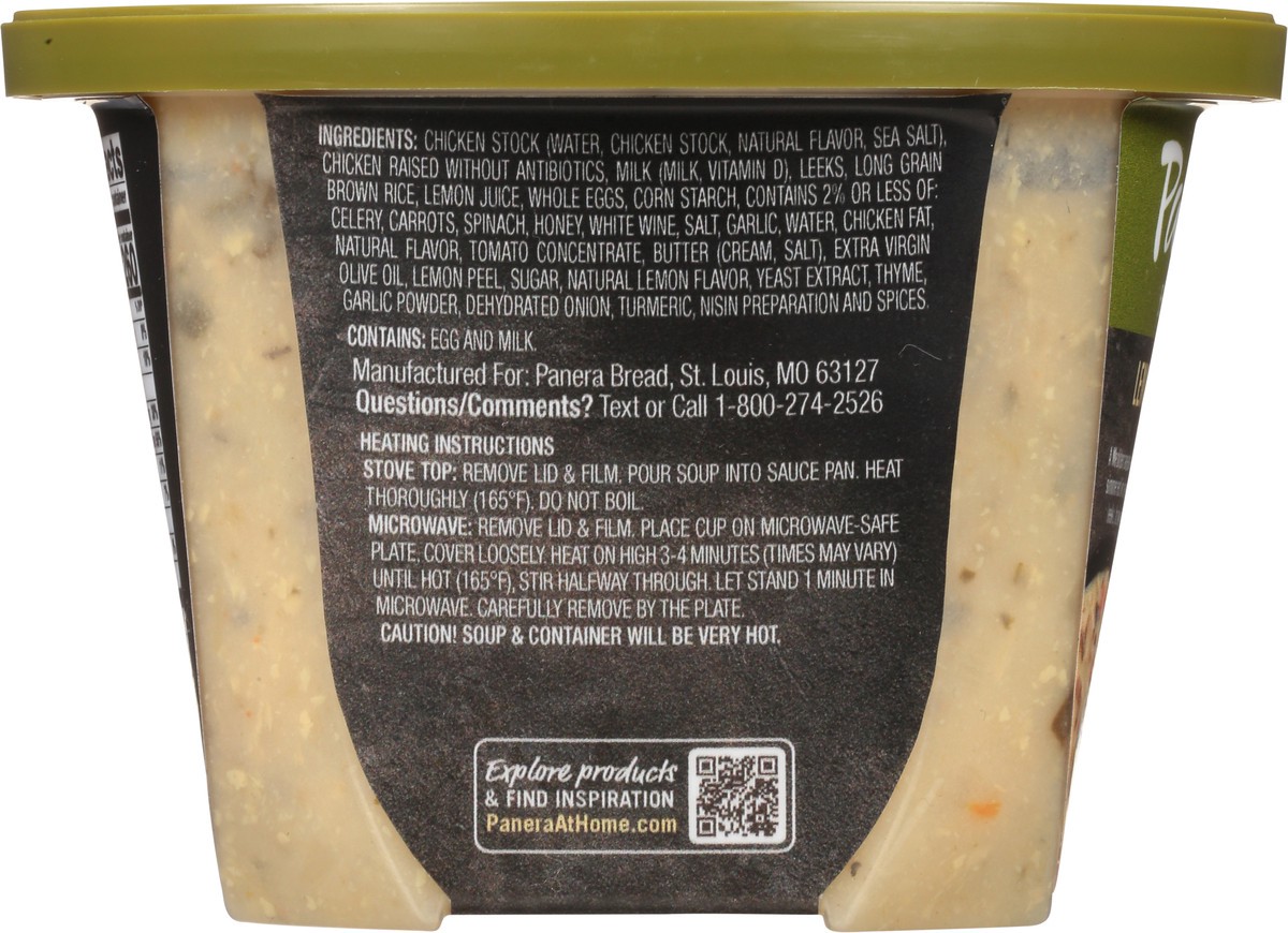 slide 3 of 11, Panera Bread Greek Style Chicken Soup, 16 OZ Soup Cup (Gluten Free), 16 oz