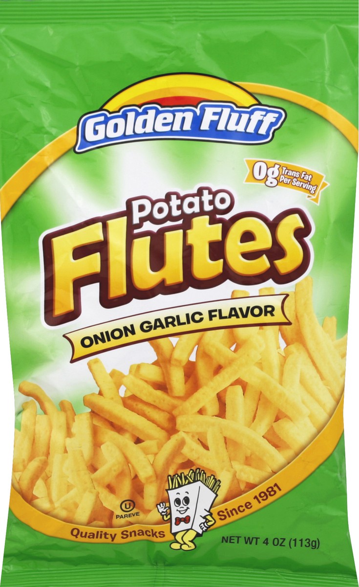 slide 1 of 6, Golden Fluff Potato Flutes 4 oz, 4 oz