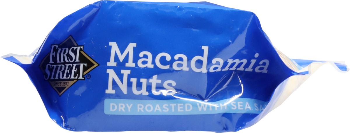 slide 12 of 14, First Street Roasted Sea Salt Macadamia Nuts, 16 oz