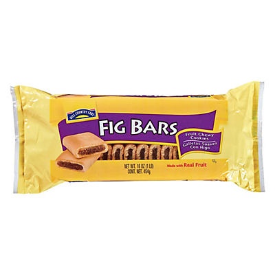 slide 1 of 1, Hill Country Fare Fig Bars, 16 oz